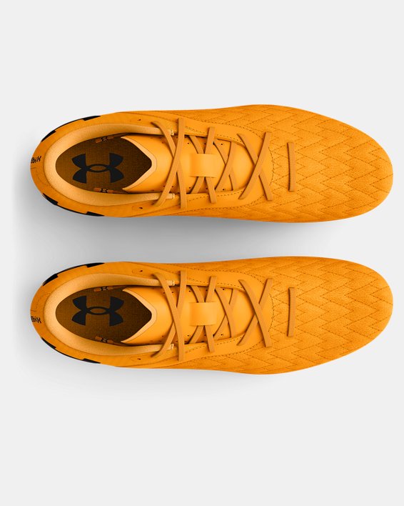 Men's UA Magnetico Select 2.0 FG Soccer Cleats, Orange, pdpMainDesktop image number 2